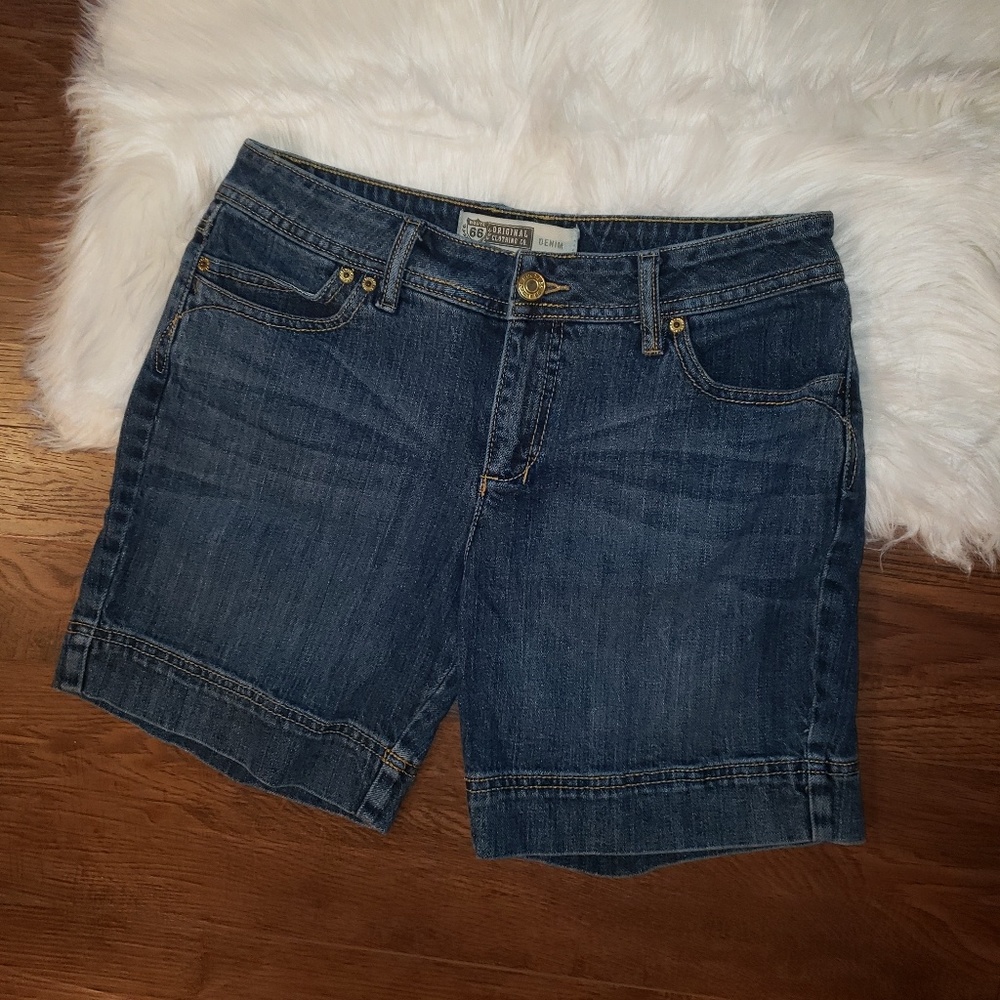 Route 66 Jean Shorts 7/8
